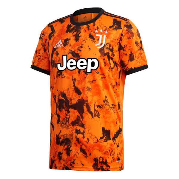 Trikot Juventus Ausweich 2020-21 Orange Fussballtrikots Günstig